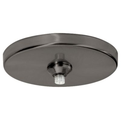 Visual Comfort Architectural Freejack Round LED Canopy 277 Volt - Color: Br