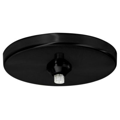 Visual Comfort Architectural Freejack Round LED Canopy 277 Volt - Color: Bl