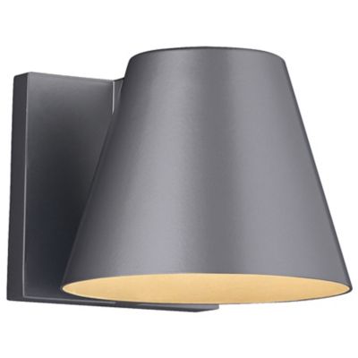 Visual Comfort Modern Bowman Wall in Grey, Size: Small