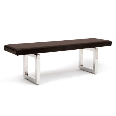 ALCY6158251 ARTLESS GAX 16 Leather Bench - Color: Black - Size sku ALCY6158251