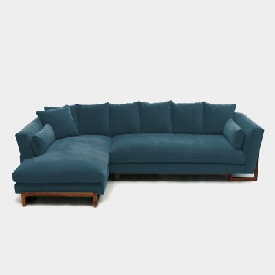 ALCY4281820 ARTLESS LRG Sectional Sofa - Color: Wood tones - A sku ALCY4281820