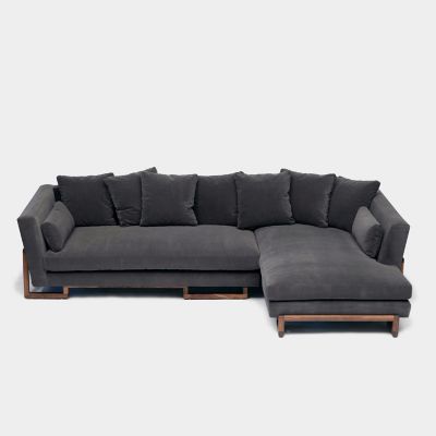 ARTLESS LRG Sectional Sofa - Color: Wood tones - A-LRG-SEC-R-2-F-W