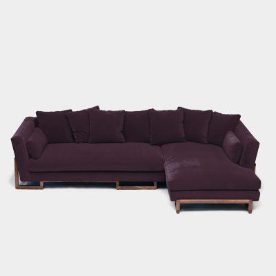 ARTLESS LRG Sectional Sofa - Color: Wood tones - A-LRG-SEC-R-2-E-W