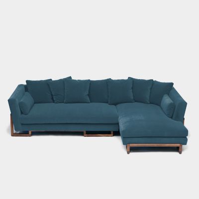 ARTLESS LRG Sectional Sofa - Color: Wood tones - A-LRG-SEC-R-2-P-W