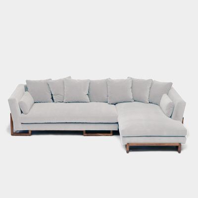 ARTLESS LRG Sectional Sofa - Color: Wood tones - A-LRG-SEC-R-5-C-W