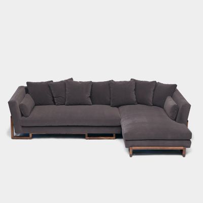 ARTLESS LRG Sectional Sofa - Color: Wood tones - A-LRG-SEC-R-5-S-W