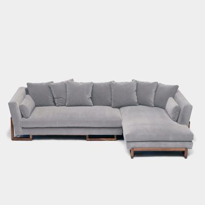 ARTLESS LRG Sectional Sofa - Color: Wood tones - A-LRG-SEC-R-5-A-W