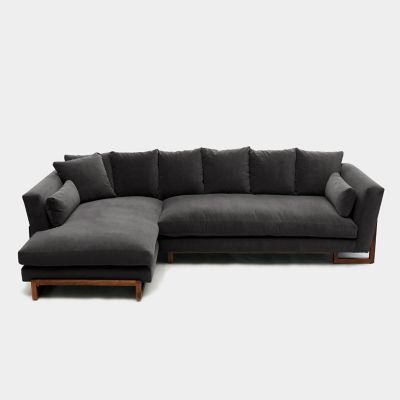 ARTLESS LRG Sectional Sofa - Color: Wood tones - A-LRG-SEC-L-2-F-W