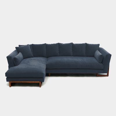 ALCY4281810 ARTLESS LRG Sectional Sofa - Color: Wood tones - A sku ALCY4281810