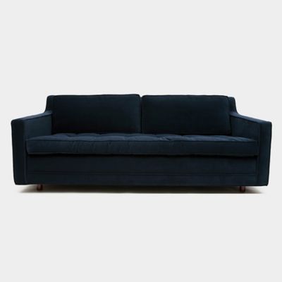 ALCY4281419 ARTLESS UP Two Seater Loveseat - Color: Blue - A-U sku ALCY4281419