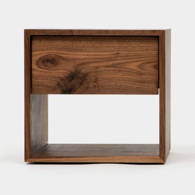 ARTLESS THN .75 Nightstand - Color: Brown - A-THN-.75X-W