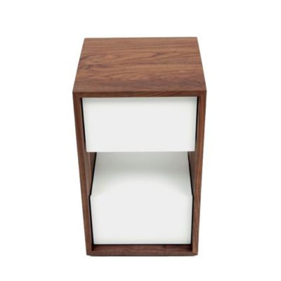 ARTLESS THN 1 Nightstand - Color: White - A-THN-1-WH