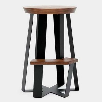 ARTLESS ARS Counter Stool - Color: Black - A-ARS-CS-BK-W