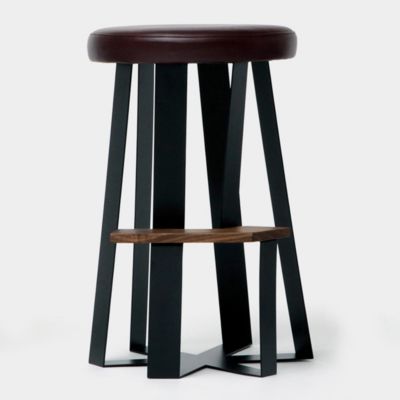 ARTLESS ARS Counter Stool - Color: Black - A-ARS-CS-BK-L-B