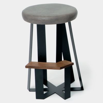 ARTLESS ARS Counter Stool - Color: Black - A-ARS-CS-BK-L-S