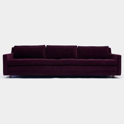 ALCY4391352 ARTLESS UP Three Seater Sofa - Color: Purple - A-U sku ALCY4391352