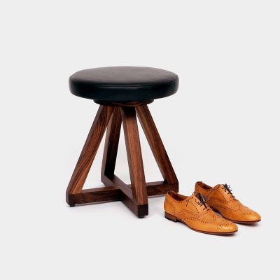 ARTLESS X Stools - Color: Black - Size: Low Stool - A-X1-L-A-W