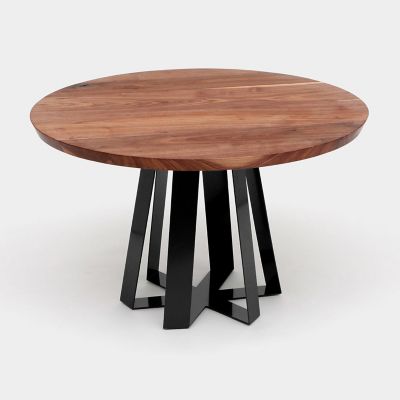 ARTLESS ARS XL Table - Color: Brown - Size: 42-In. Dia/Walnut - A-ARS-XL-BK