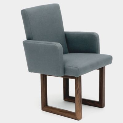 ARTLESS C2 Armchair Walnut - Color: White - A-C2A-W-5-P