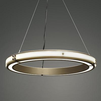 Strata LED Chandelier with Glass