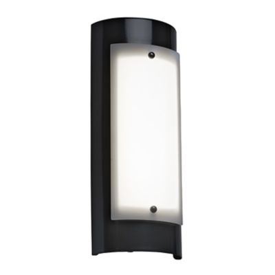 UltraLights Luz Azul Half Round Wall Sconce - Color: White - Size: 16 - 