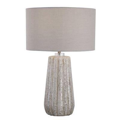 Uttermost Pikes Table Lamp - Color: White - Size: 1 light - 28391-1
