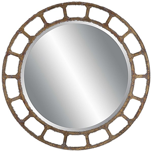 Darby Round Mirror - Color: Bronze - Uttermost 09759