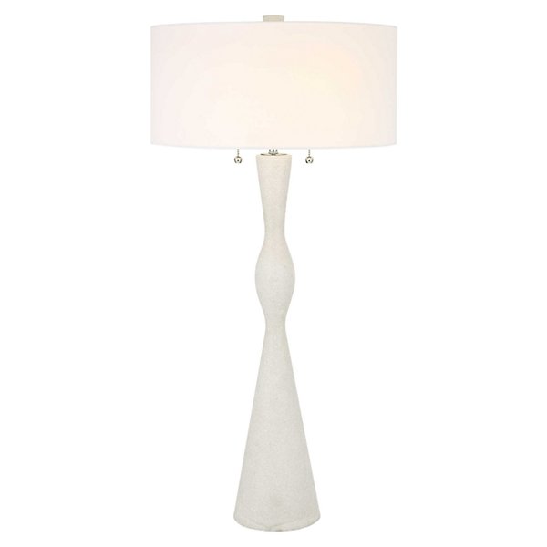 Sharma Table Lamp - Color: White - Size: 2 light - Uttermost 30134