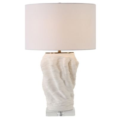 Uttermost Stratified Table Lamp - Color: White - Size: 1 light - 30296-1