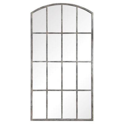 Uttermost Amiel Large Arch Mirror - Color: White - 09542