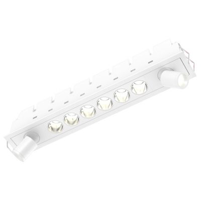 Verozza Lighting Fusion Combo LED Downlight - Color: White - Size: 8 light 