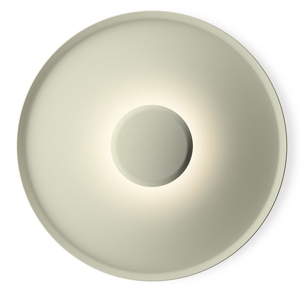 Top 1160 LED Flushmount Light - Color: Green - Vibia 1160-47/1A