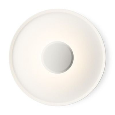 Vibia Top LED Wall Sconce/Flushmount Light - Color: White - Size: Small - 1