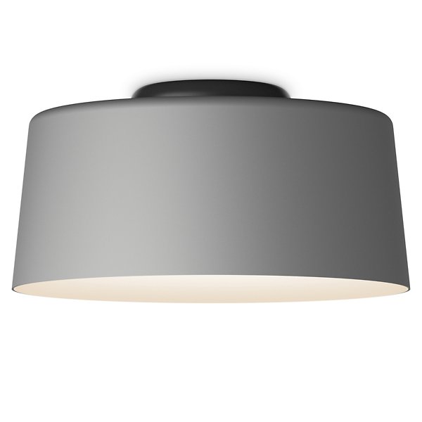 Tube LED Flushmount Light - Color: Grey - Size: Small - Vibia 6105-16/12