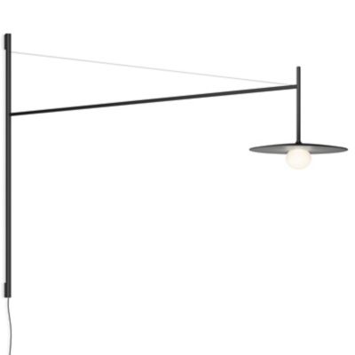 Vibia Tempo 5757 LED Wall Sconce - Color: Grey - 5757-18/12