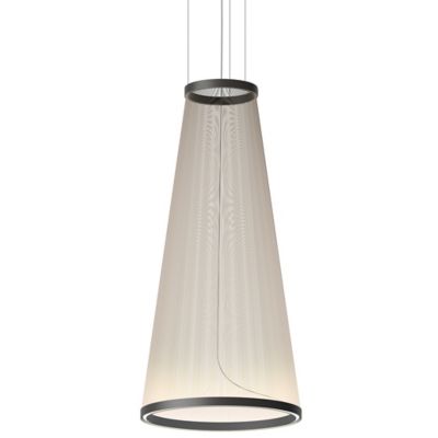 Vibia Array LED Conical Pendant Light - Color: Beige - Size: Small - 1855-2