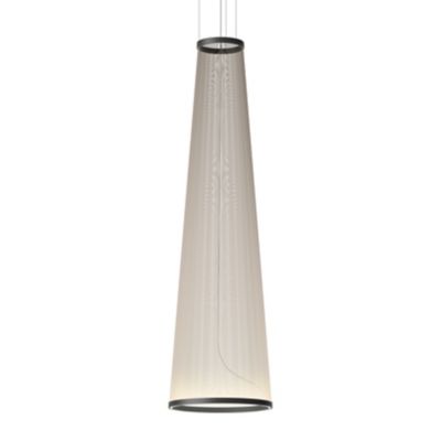 Vibia Array LED Conical Pendant Light - Color: Beige - Size: Medium - 1860-