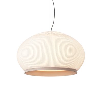 Vibia Knit LED Pendant Light - Color: Beige - Size: Medium - 7470-24/12_10