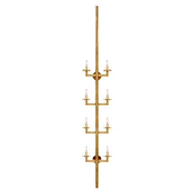 Visual Comfort Signature Liaison Statement Wall Sconce - Color: Brass - Siz