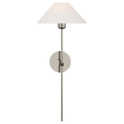 Visual Comfort Signature Hackney Single Wall Sconce - Color: Silver - Size: