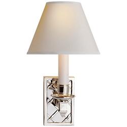 Gene Library Wall Sconce (Polished Nickel) - OPEN BOX RETURN