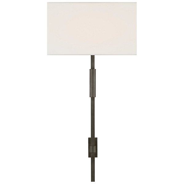 Visual Comfort Auray Tall Wall Sconce by Ian K Fowler S 2436BZ L