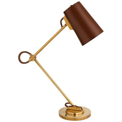 Visual Comfort Signature Benton Desk Lamp in Brass