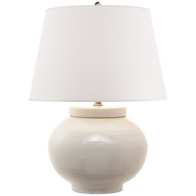 Visual Comfort Signature Ellery One Light Table Lamp in Soft Brass