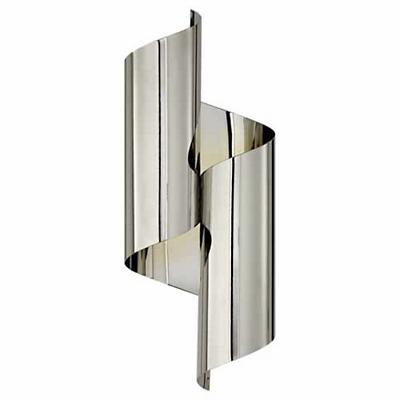 Iva Large Wrapped Wall Sconce (Polished Nickel) - OPEN BOX