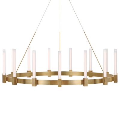 Visual Comfort Signature Mafra LED Chandelier - Color: Gold - Size: 15 ligh