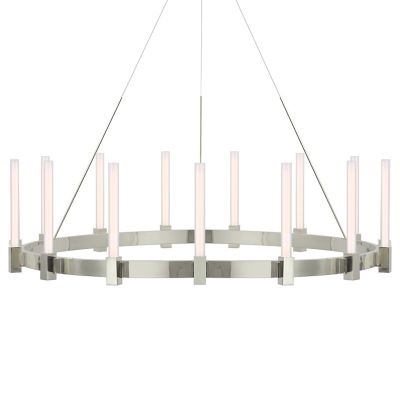 Visual Comfort Signature Mafra LED Chandelier - Color: Silver - Size: 15 li