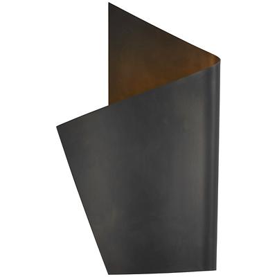 Piel Wrapped LED Wall Sconce (Bronze/Left) - OPEN BOX RETURN