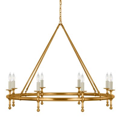 Visual Comfort Signature Classic Chandelier - Color: Gold - CHC 5819AB