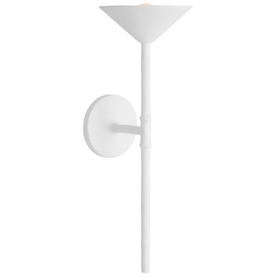 Visual Comfort Signature Eleanor Tail Wall Sconce - Color: White - JN 2170P